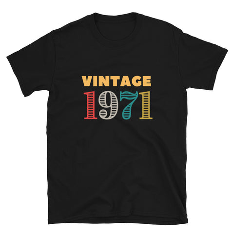 Vintage 1971 - Short-Sleeve Unisex T-Shirt